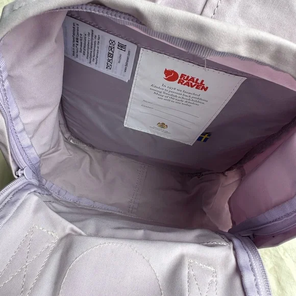 Fjallraven Kanken Mini Backpack Purple/Lilac - Picture 7 of 7